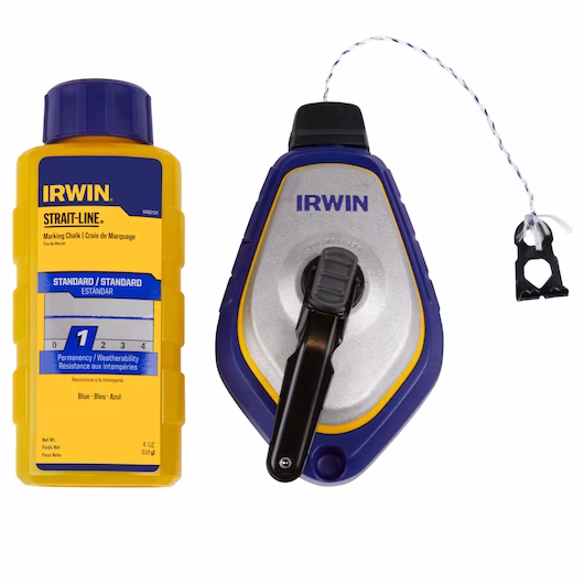 Irwin Strait-Line Speedline Pro Chalk & Reel Set 100'/30m 1932887