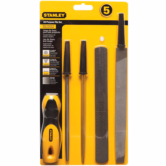 Stanley All Purpose File Set 5pc 22-314 - Image 3