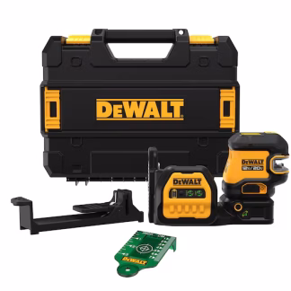 DeWalt 20V Max 5 Spot & Cross Line Laser Green 100/165' DCLE34520GB