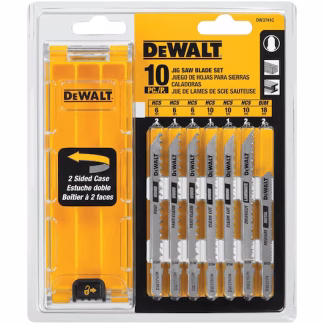 DeWalt Jig Saw Blade Set 10pc DW3741C