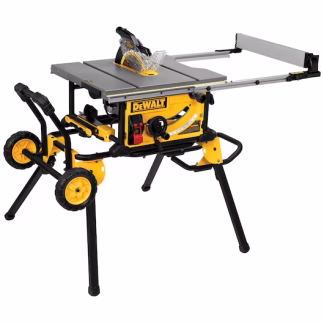DeWalt 10" Jobsite Table Saw & Rolling Stand DWE7491RS