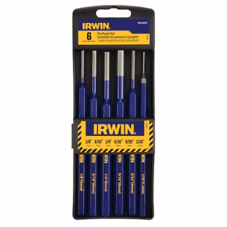 Irwin Pin Punch 1/16" - 5/16" Set 6pc IRHT82531